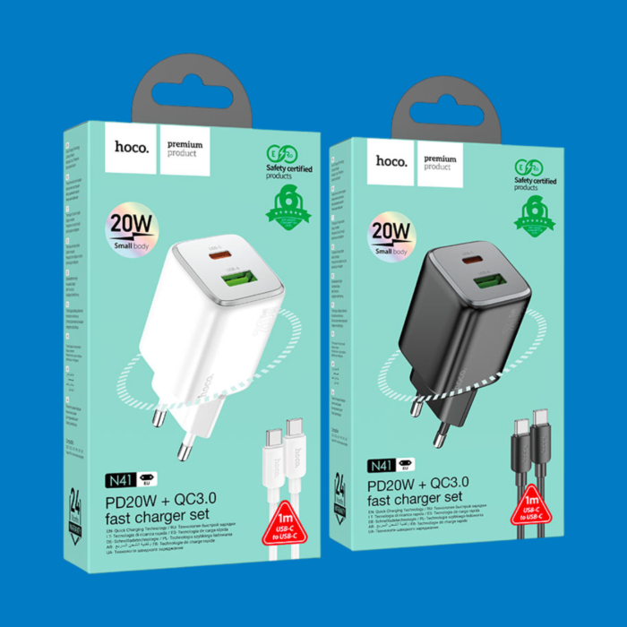 HOCO N41 20W USB-C Charger - Image 2